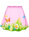 Spódniczka z motylami VS-9 różowa