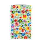 Komin w ludowe wzory łowickie Ventus - biały folk