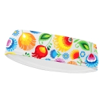 Opaska wąska w łowicki wzór ludowy Ventus folk