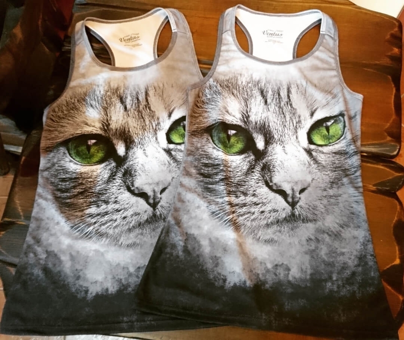 Tank topy damskie z kotem Ventus.jpg