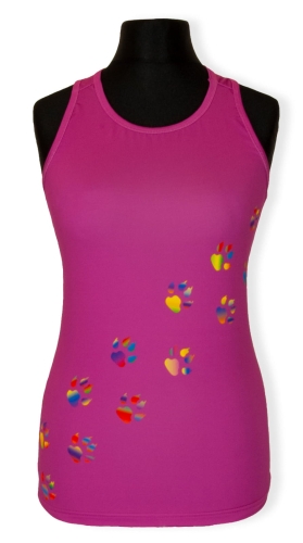 Tank top sportowy -0058 - Łapki - przód.jpg