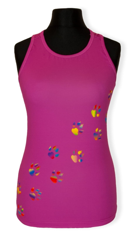 Tank top sportowy -0058 - Łapki - przód.jpg