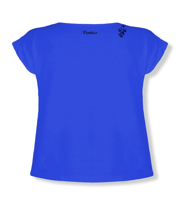 Koszulka damska Drzewo życia - niebieska - tył1.jpg