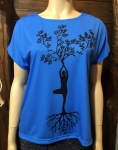 Koszulka damska niebieska drzewo życia Ventus rozm XL/XXL