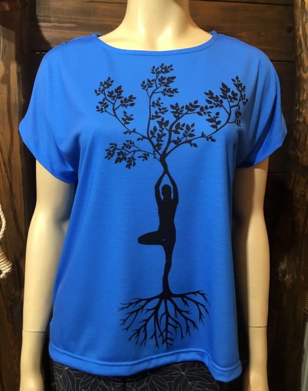 Koszulka damska niebieska Drzewo życia - Ventus_VKD-57.jpg