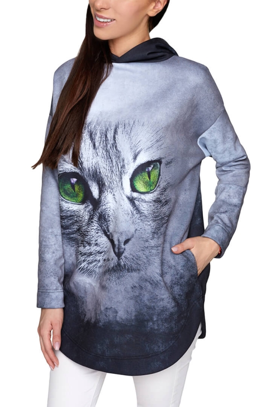Bluza dresowa z kotem damska VBL-40-5.jpg