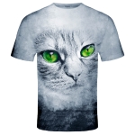 Koszulka t-shirt dziecięca z kotem VKT-1 Ventus