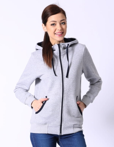 Bluza dresowa z kapturem VBL-36 - jasny-melanzowy-zblizenie.jpg