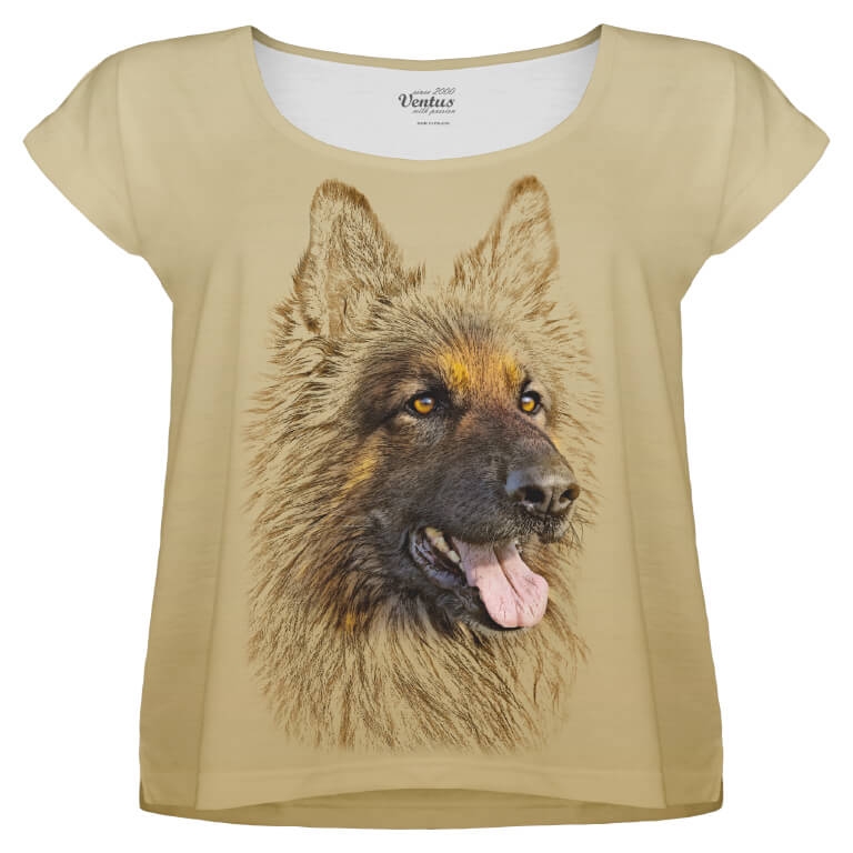 Koszulka damska z owczarkiem niemieckim VKD-57 