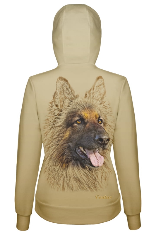 Bluza rozpinana damska z Owczarkiem Niemieckim VBL-36 Ventus  