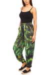 Spodnie damskie alladynki w kwiaty Ventus VSd-10