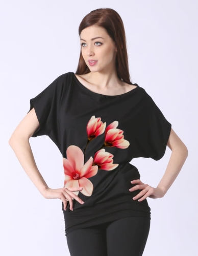 Koszulka damska Kimono VKD-55- czarna-Magnolia.jpg