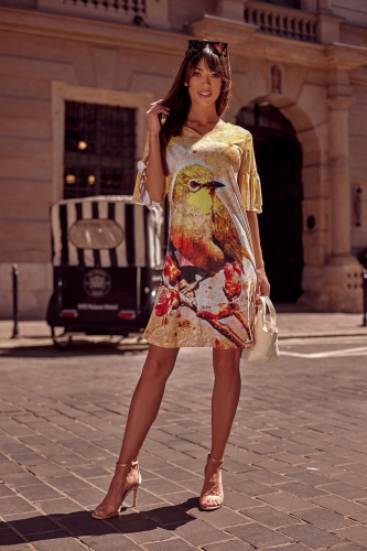 Sukienka elegancka letnia Ptak 1022 Ventus VS-16.jpg