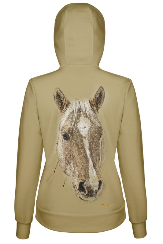 Bluza damska beżowa z koniem 0131 Ventus VBL-36d.jpg