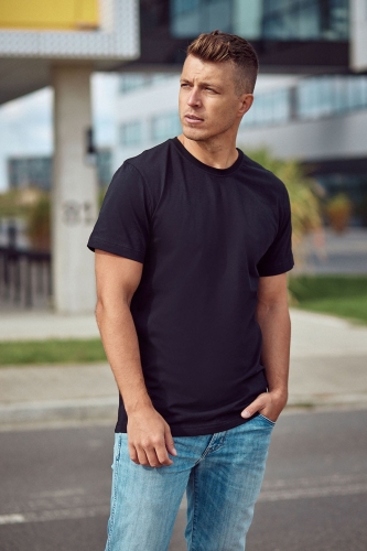 Koszulka męska T-shirt czarna bawełniana high quality Ventus VKT-1.jpg