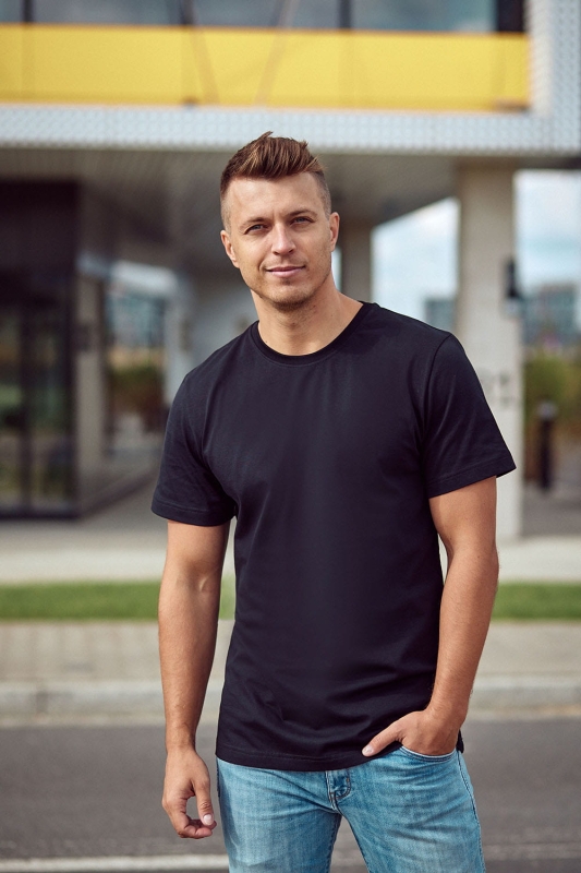 Koszulka T-shirt męska czarna bawełniana Ventus VKT-1.jpg