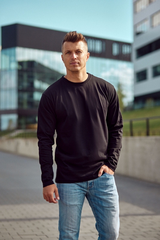 Koszulka z długim rękawem męska czarna Ventus VKDRm-1.jpg