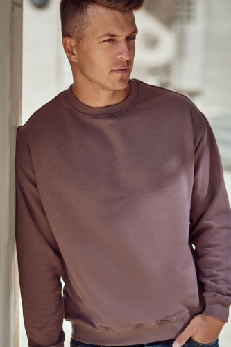 Bluza dresowa brązowa męska VBL-43 Ventus.jpg