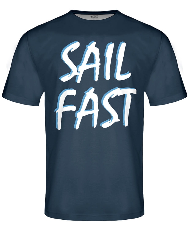 Koszulka męska Sail Fast ciemny lotnik VKT-1 Ventus przód.jpg