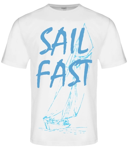 Koszulka męska z jachtem biała VKT-1.jpg