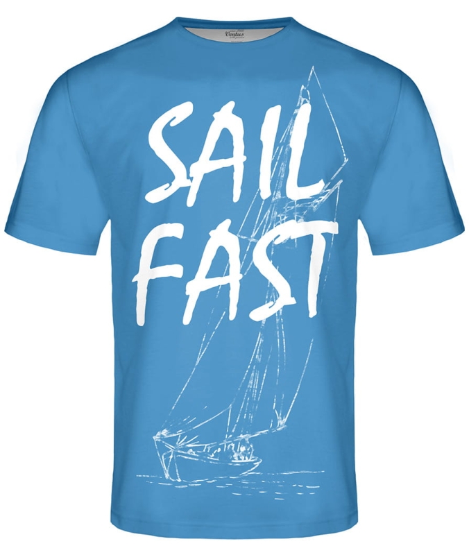 Koszulka męska z jachtem niebieska VKT-1.jpg