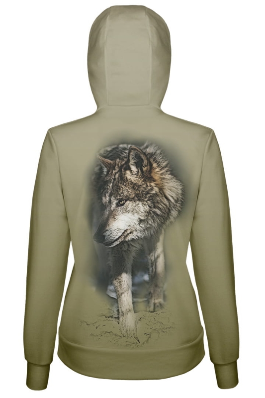 Bluza damska z Wilkiem 0130 VBL-36d tył Ventus.jpg