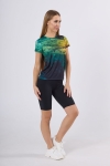 Koszulka sportowa damska zielona 4001 Ventus VKD-2