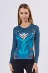 Longsleeve damski sportowy Kwiat 4006 VKDRd-102 Ventus