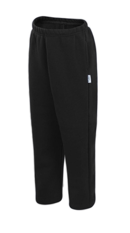 Spodnie dresowe  dziecięce czarne, fason unisex, bawełniane, fason VSD-4.jpg