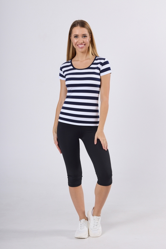 Koszulka damska w paski  VKD-49