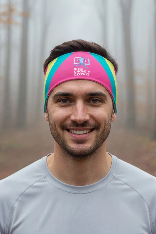 Opaska sportowa unisex Bieg Chomiczówki i Ventus Sport