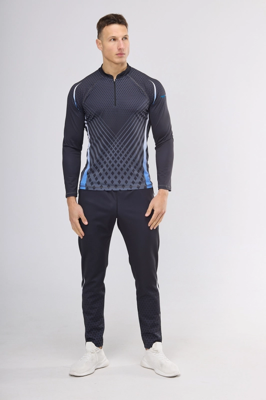 Longsleeve męski ZIP sportowy 4008 VKDRM-104 Ventus Sport