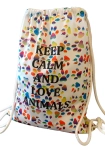 Plecak-torba Keep calm and love animals Ventus 