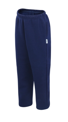 Spodnie dresowe  dziecięce granatowe, fason unisex, bawełniane, fason VSD-4.jpg