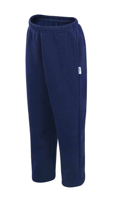 Spodnie dresowe  dziecięce granatowe, fason unisex, bawełniane, fason VSD-4.jpg