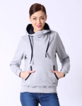 Bluza z kapturem Ventus VBL-37 jasny melanżowy