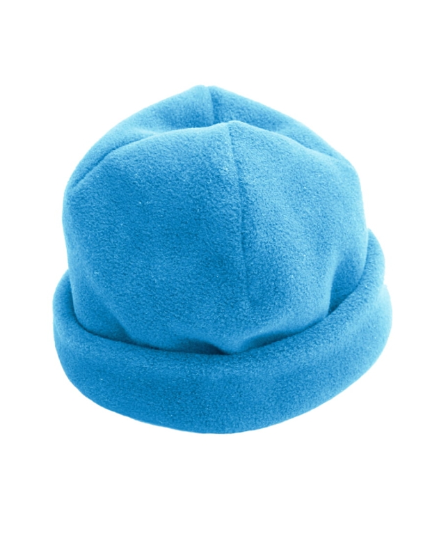 Czapka polarowa niebieska dziecięca fason VCZ-1.jpg