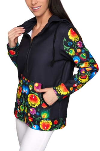Bluza w łowicki wzór damska Ventus.jpg